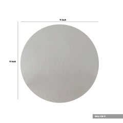 Silver Round Cake Board - hotpackwebstore.com - Cake Boards