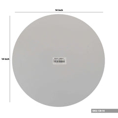 Silver Round Cake Board - hotpackwebstore.com - Cake Boards