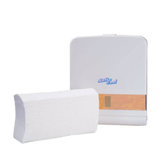 Soft N Cool C - Fold Tissue 2400 Pieces with Dispenser - hotpackwebstore.com - C - Fold Tissue