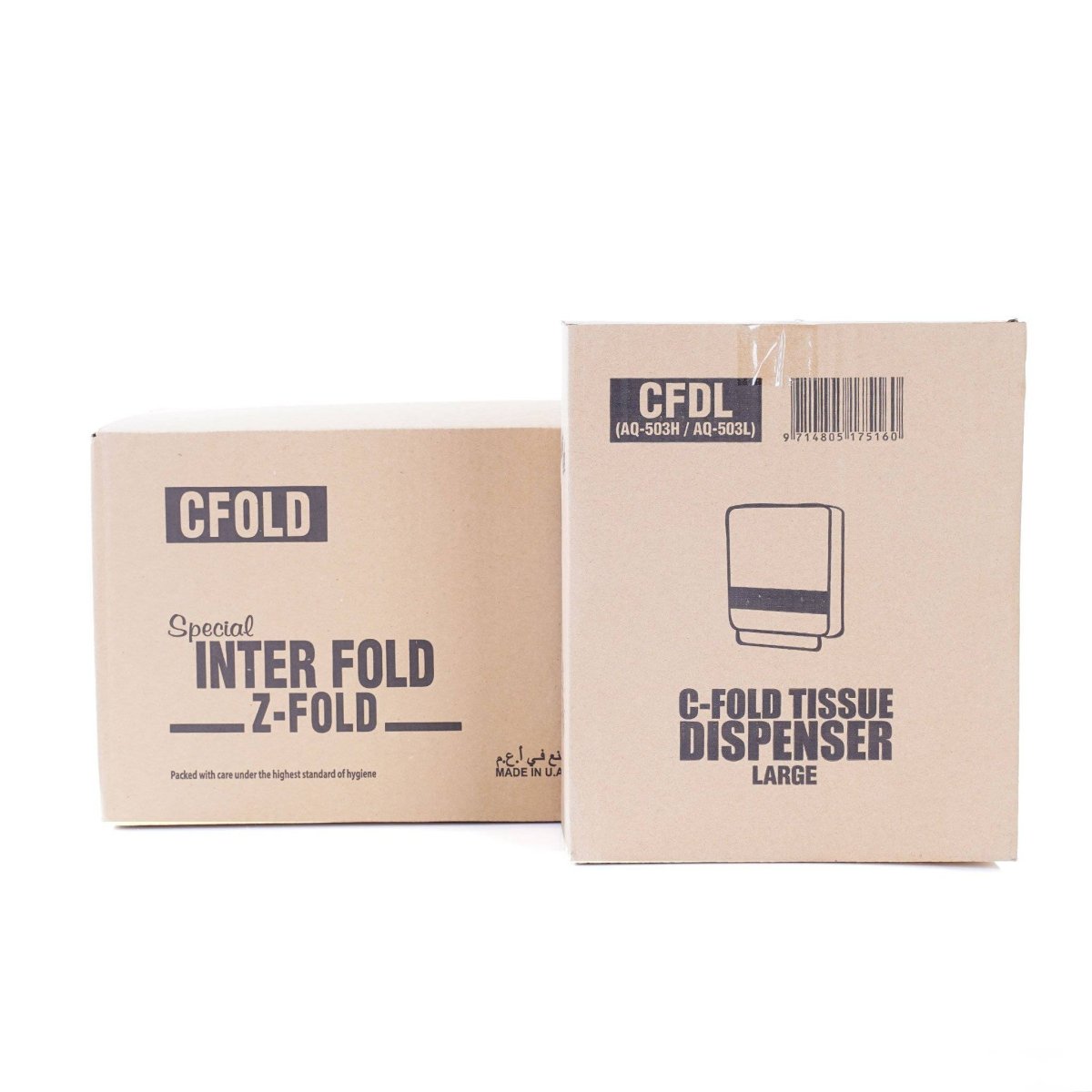 Soft N Cool C - Fold Tissue 2400 Pieces with Dispenser - hotpackwebstore.com - C - Fold Tissue