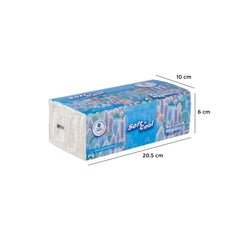 Soft n Cool Facial Tissue Nylon Pack 200 Sheets x 2 ply - hotpackwebstore.com - Facial Tissue