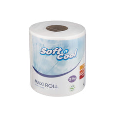 Soft n Cool Maxi Roll 2 Ply 6 Pieces - hotpackwebstore.com - Maxi Roll