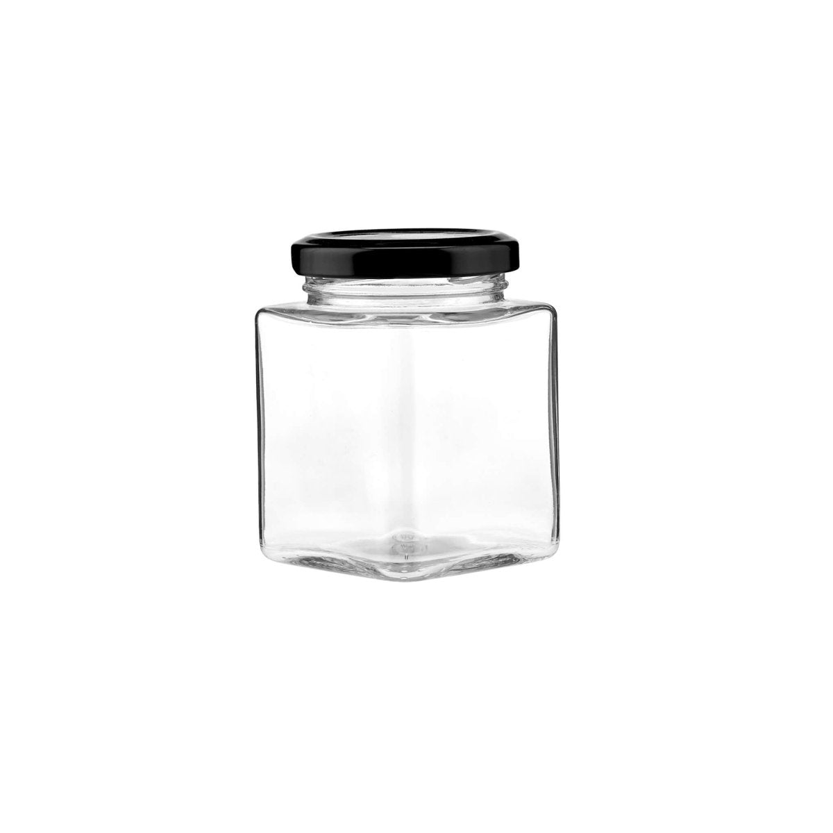 Square Glass Jar - hotpackwebstore.com - Glass Jars