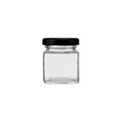 Square Glass Jar - hotpackwebstore.com - Glass Jars