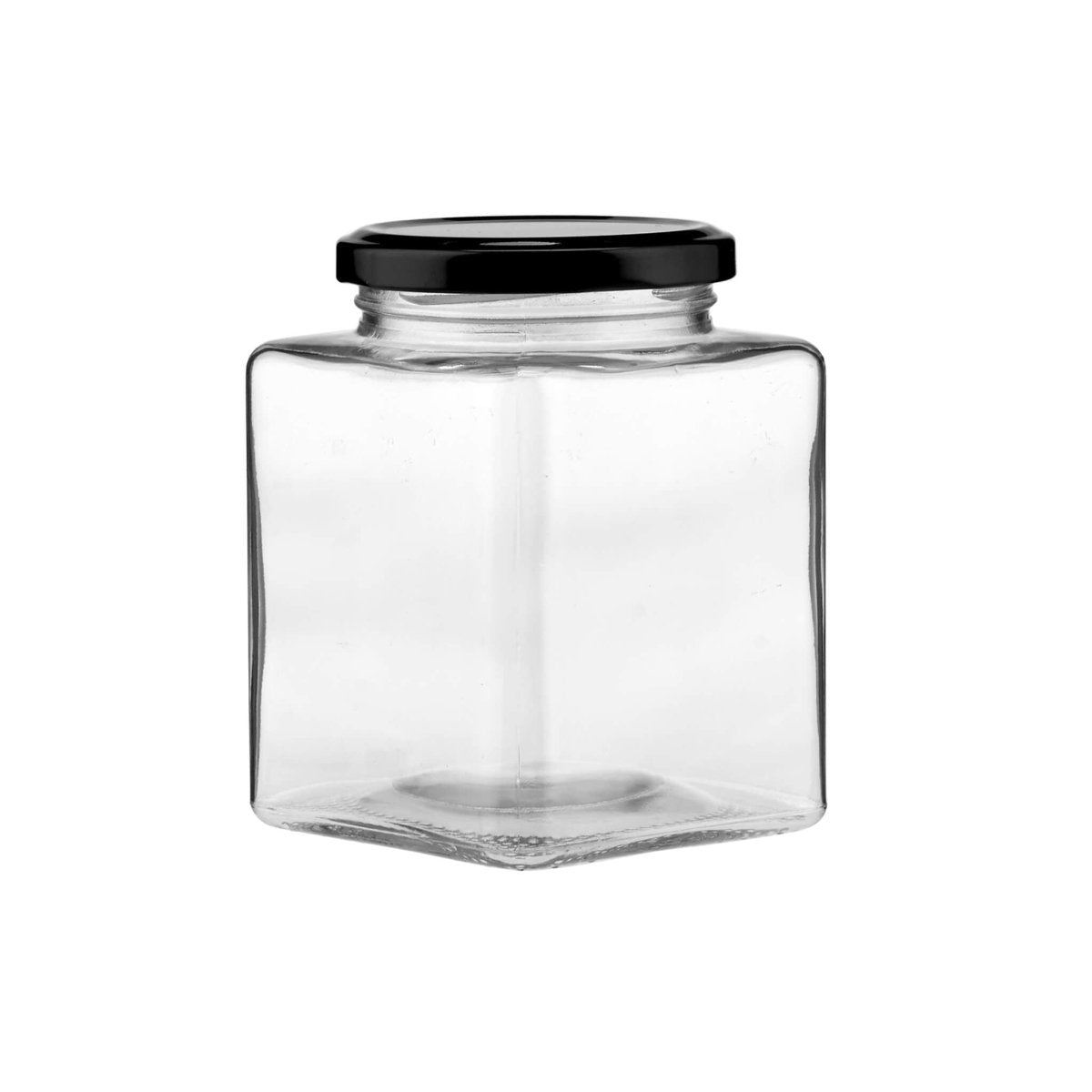 Square Glass Jar - hotpackwebstore.com - Glass Jars