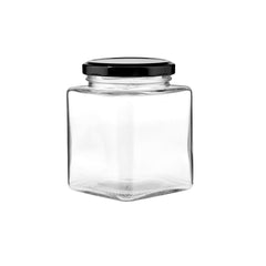 Square Glass Jar - hotpackwebstore.com - Glass Jars