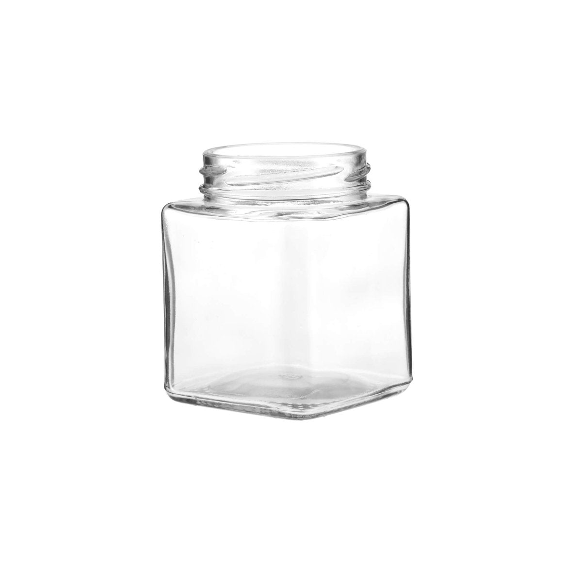 Square Glass Jar - hotpackwebstore.com - Glass Jars