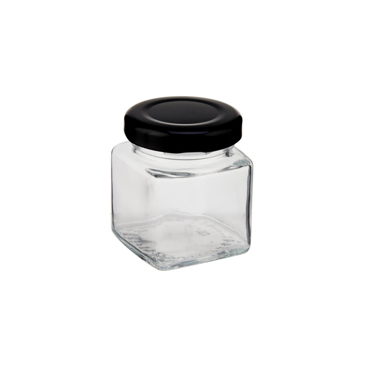 Square Glass Jar - hotpackwebstore.com - Glass Jars