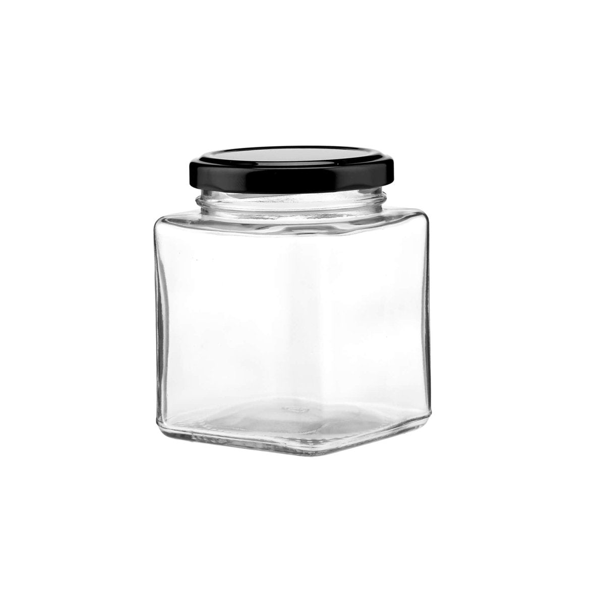 Square Glass Jar - hotpackwebstore.com - Glass Jars