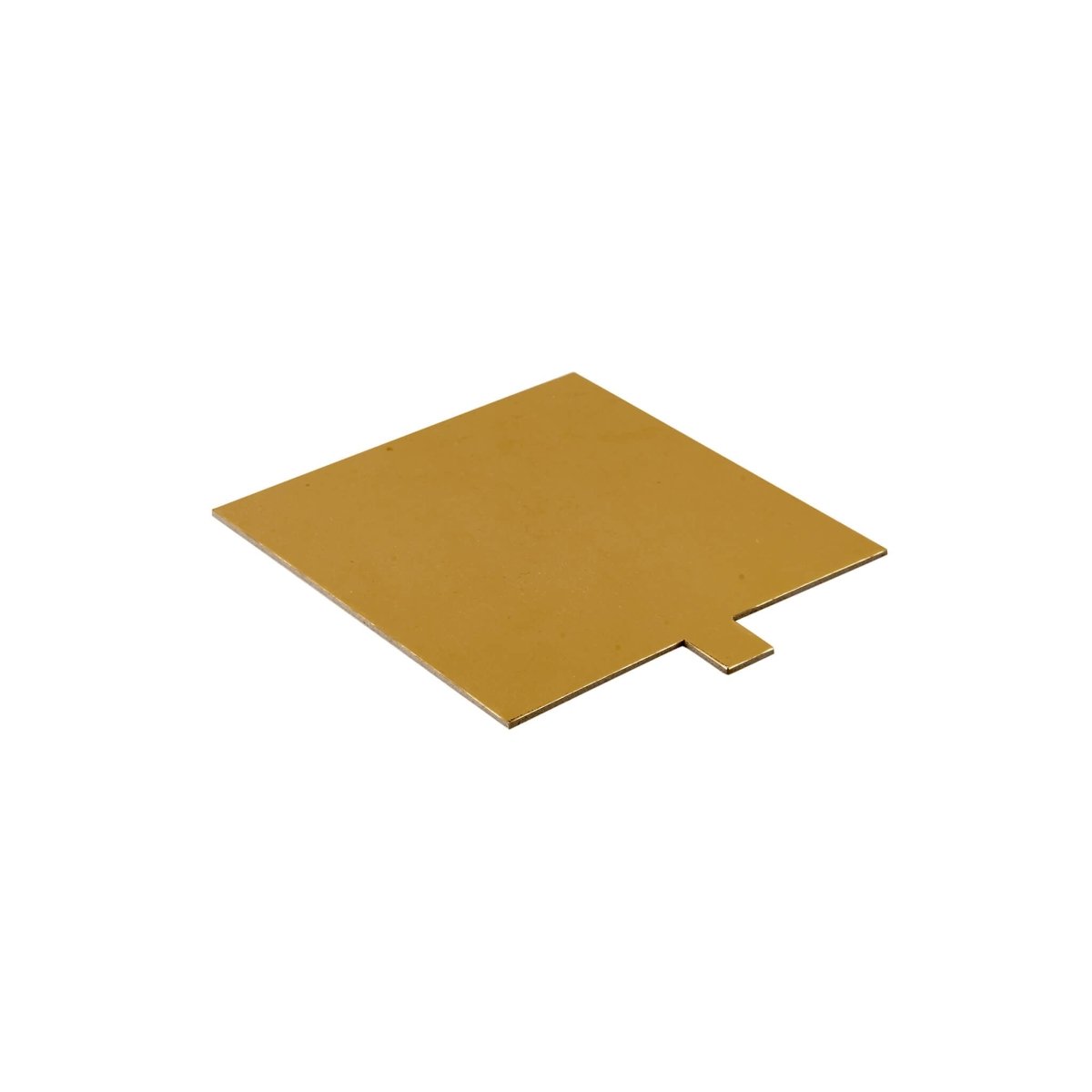 Square Gold Single Cake Piece Board 100 Pieces - hotpackwebstore.com - Cake Boards