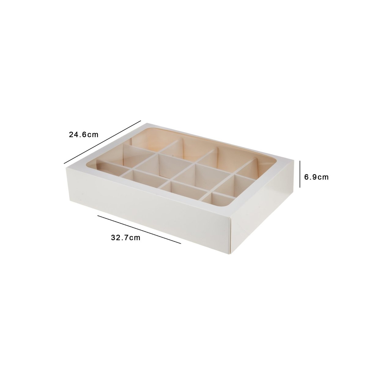Sweet Box With Divider and Window - hotpackwebstore.com -