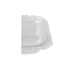 Tamper Evident Square Clear Pet Container - hotpackwebstore.com - Tamper Evident Containers