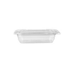Tamper Evident Square Clear Pet Container - hotpackwebstore.com - Tamper Evident Containers
