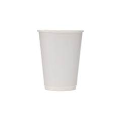White Double Wall Paper Cups - hotpackwebstore.com