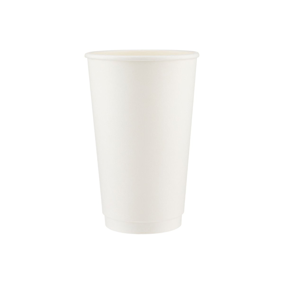 White Double Wall Paper Cups - hotpackwebstore.com