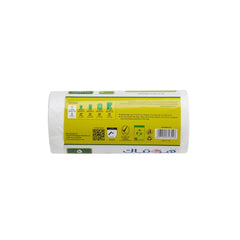 White Dust Bin Bag Roll 45*55 30 Rolls - hotpackwebstore.com - Garbage Bags