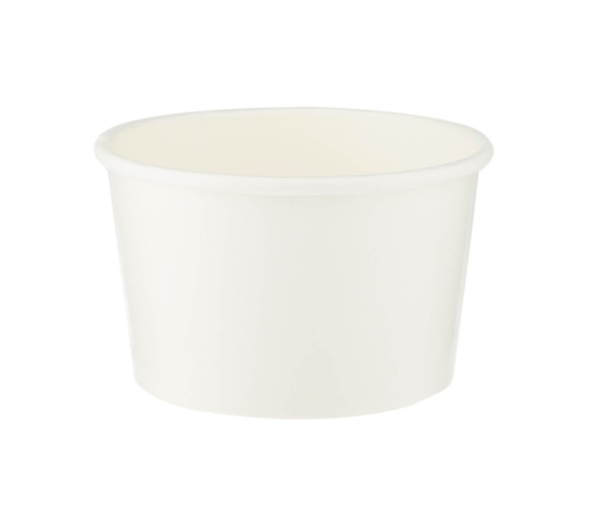 White Paper Noodle Bowl with Paper Lid - hotpackwebstore.com - Noodle Bowls