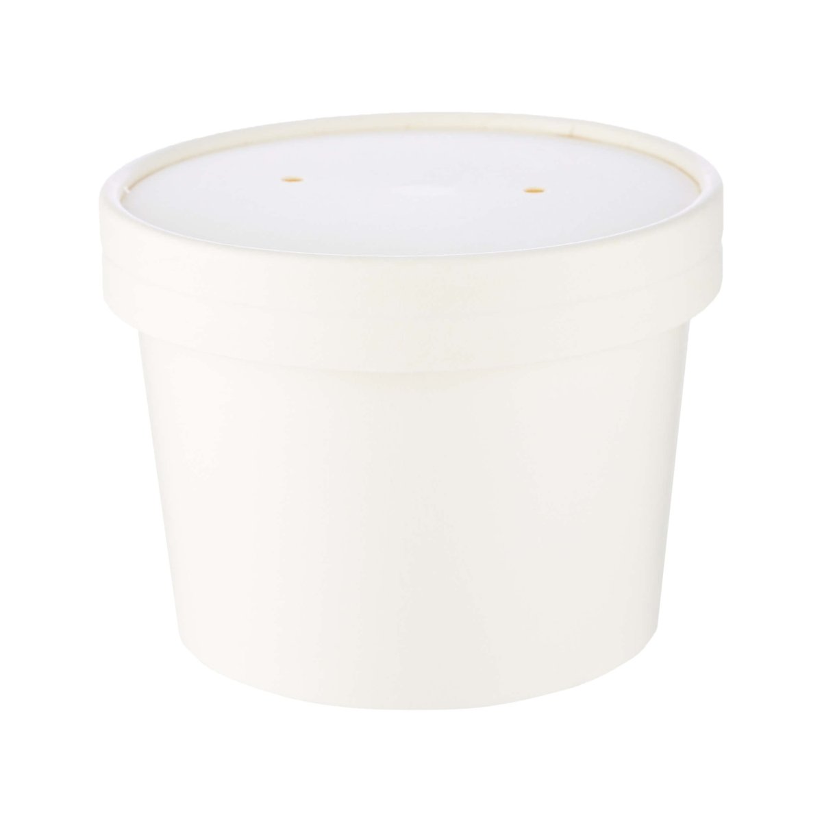 White Paper Noodle Bowl with Paper Lid - hotpackwebstore.com - Noodle Bowls