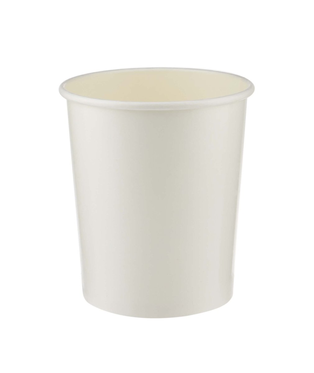 White Paper Noodle Bowl with Paper Lid - hotpackwebstore.com - Noodle Bowls