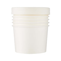 White Paper Noodle Bowl with Paper Lid - hotpackwebstore.com - Noodle Bowls