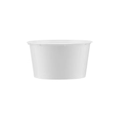 White Round Microwave Container - hotpackwebstore.com - Microwavable Containers
