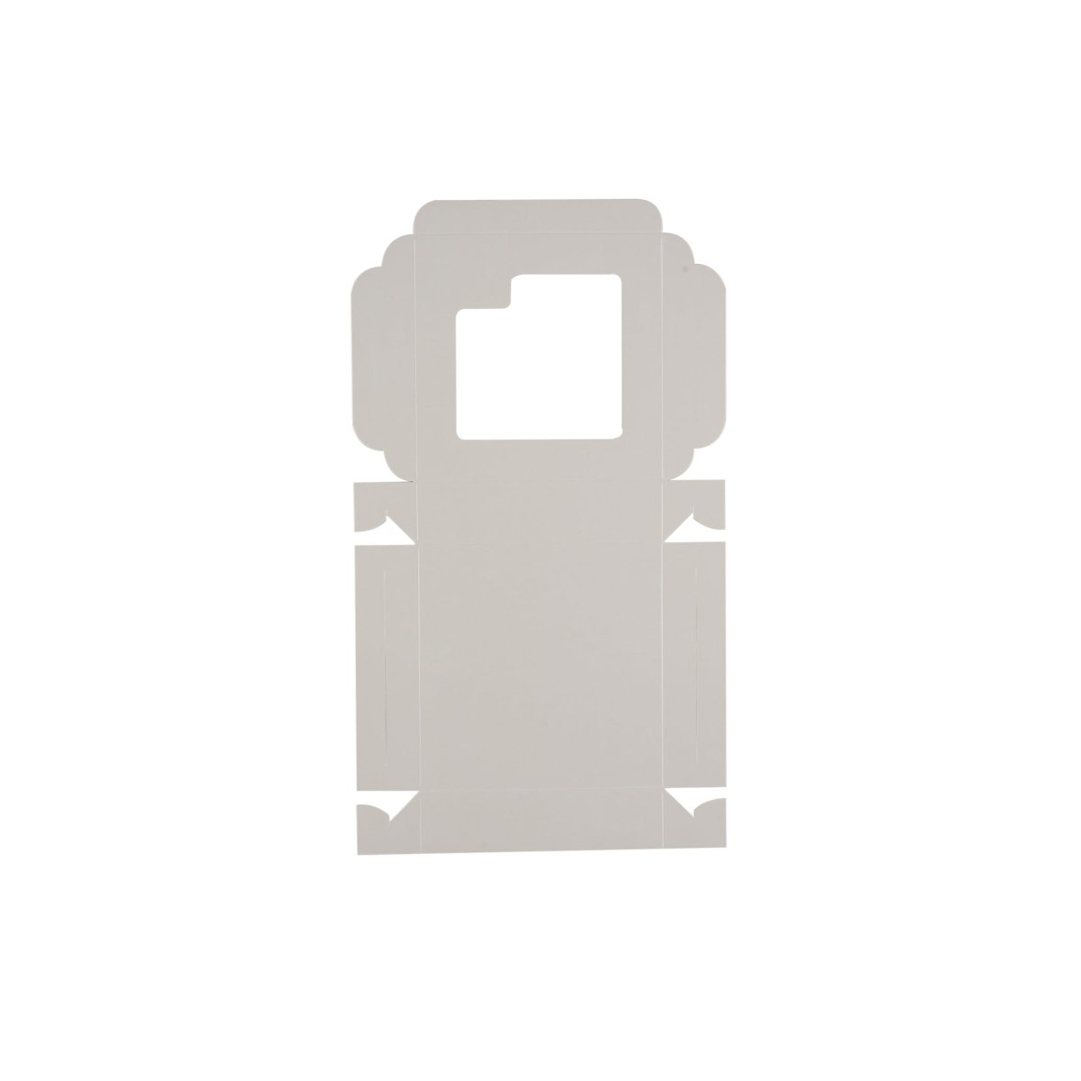 White Sweet Box with Window - hotpackwebstore.com - Baking & Decoration