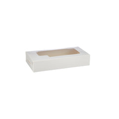 White Sweet Box with Window - hotpackwebstore.com - Baking & Decoration