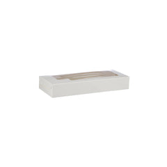 White Sweet Box with Window - hotpackwebstore.com - Baking & Decoration