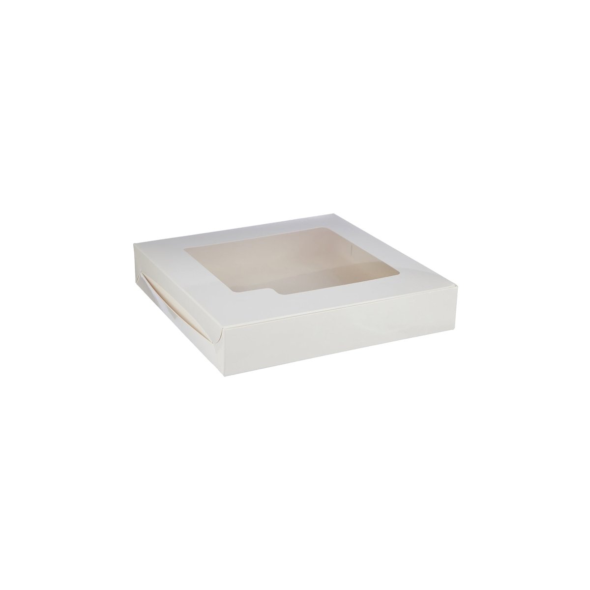 White Sweet Box with Window - hotpackwebstore.com - Baking & Decoration