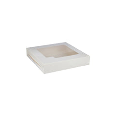 White Sweet Box with Window - hotpackwebstore.com - Baking & Decoration