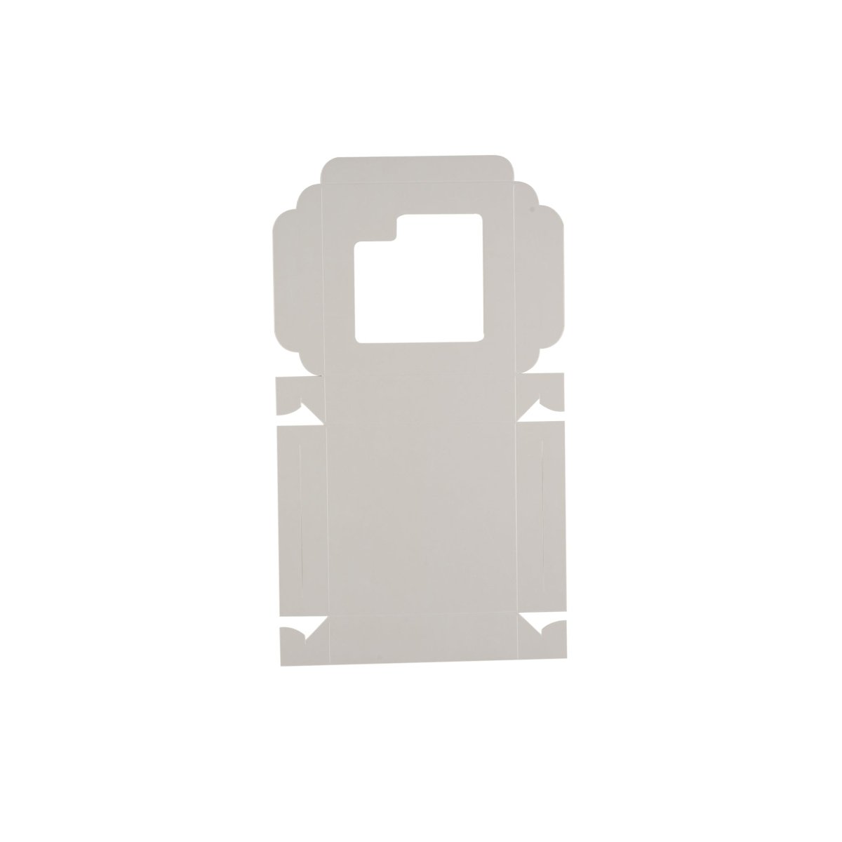 White Sweet Box with Window - hotpackwebstore.com - Baking & Decoration