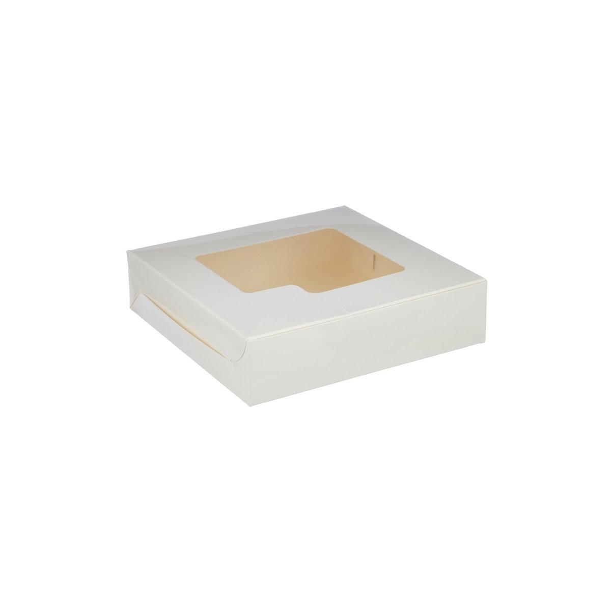 White Sweet Box with Window - hotpackwebstore.com - Baking & Decoration