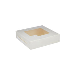 White Sweet Box with Window - hotpackwebstore.com - Baking & Decoration
