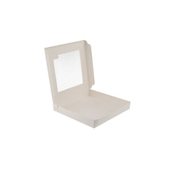 White Sweet Box with Window - hotpackwebstore.com - Baking & Decoration