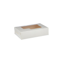White Sweet Box with Window - hotpackwebstore.com - Baking & Decoration