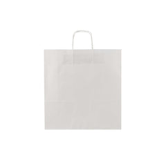 White Twisted Handle Paper Bag - hotpackwebstore.com - Twisted Handle Paper Bags