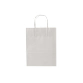 White Twisted Handle Paper Bag - hotpackwebstore.com - Twisted Handle Paper Bags