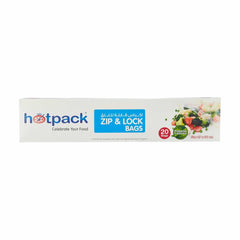 Zip Lock Storage Bag 10 x 19 cm and Zip Lock Storage Bag 27 x 30 cm - hotpackwebstore.com - Plastic Products