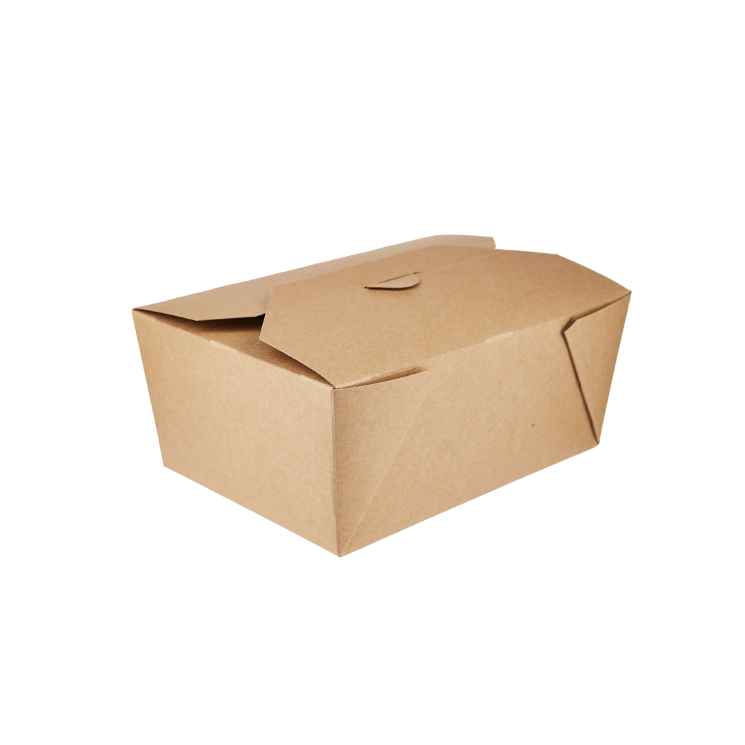 Kraft PE Takeaway Box - Hotpack UAE