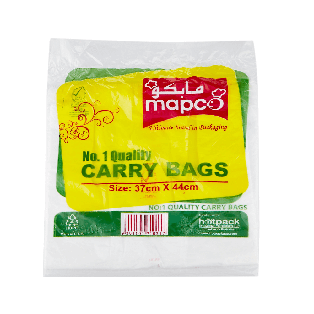 Plastic White Carry Bag - Hotpack Global