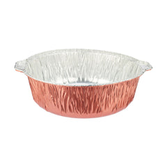 Round Aluminum Pot Container With Lid - hotpackwebstore.com - Aluminium Pots