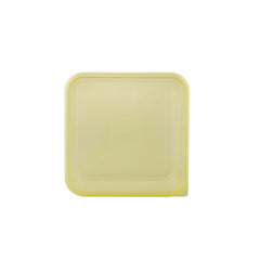 Clear Rectangular Heavy Duty Microwave Container with Color Lids - hotpackwebstore.com