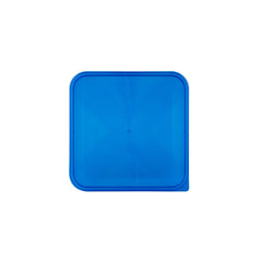 Clear Rectangular Heavy Duty Microwave Container with Color Lids - hotpackwebstore.com