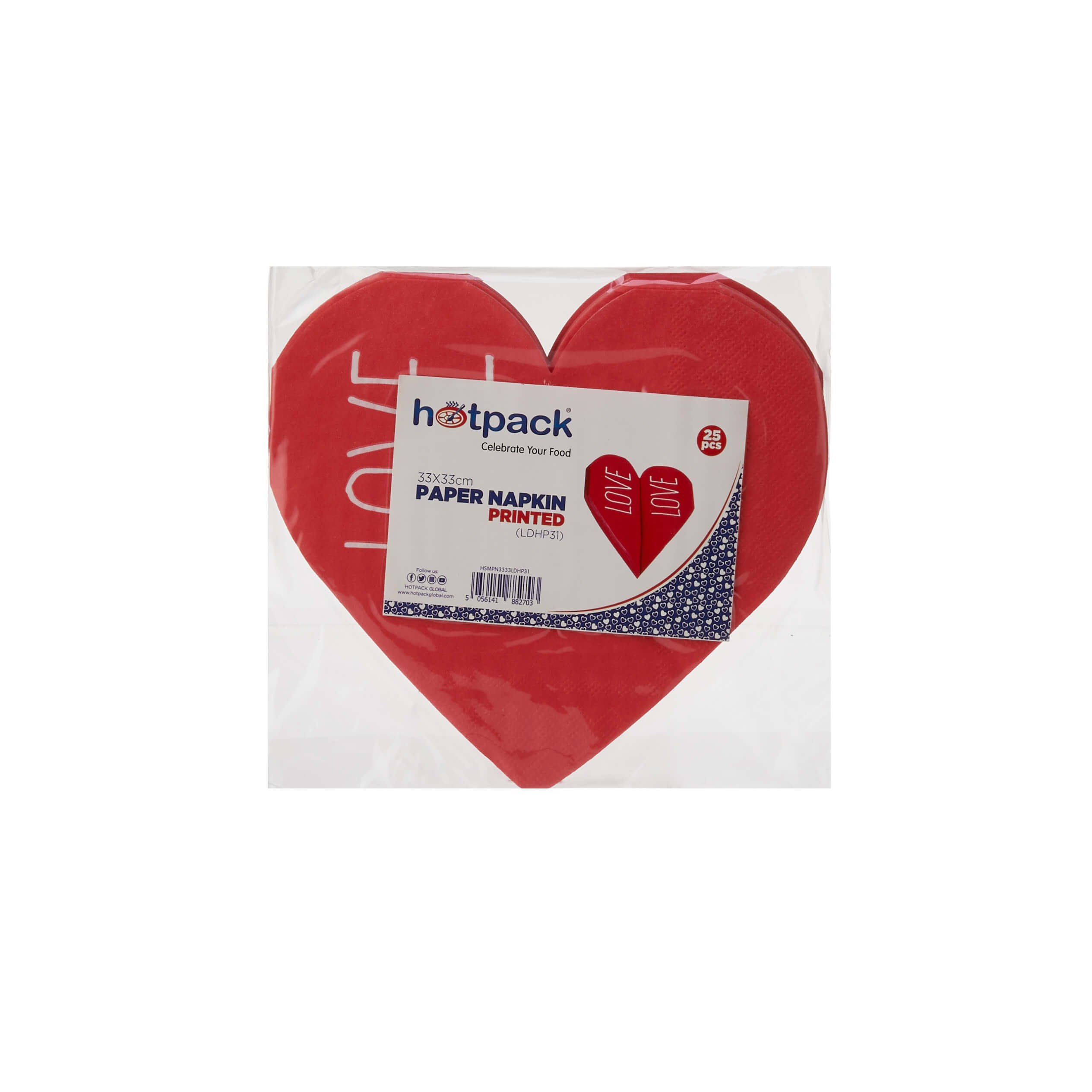 Valentines day Paper Napkin - Hotpack Global