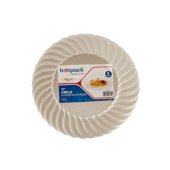 Premium Circle Flower Plate 6 Pieces - Hotpack Global