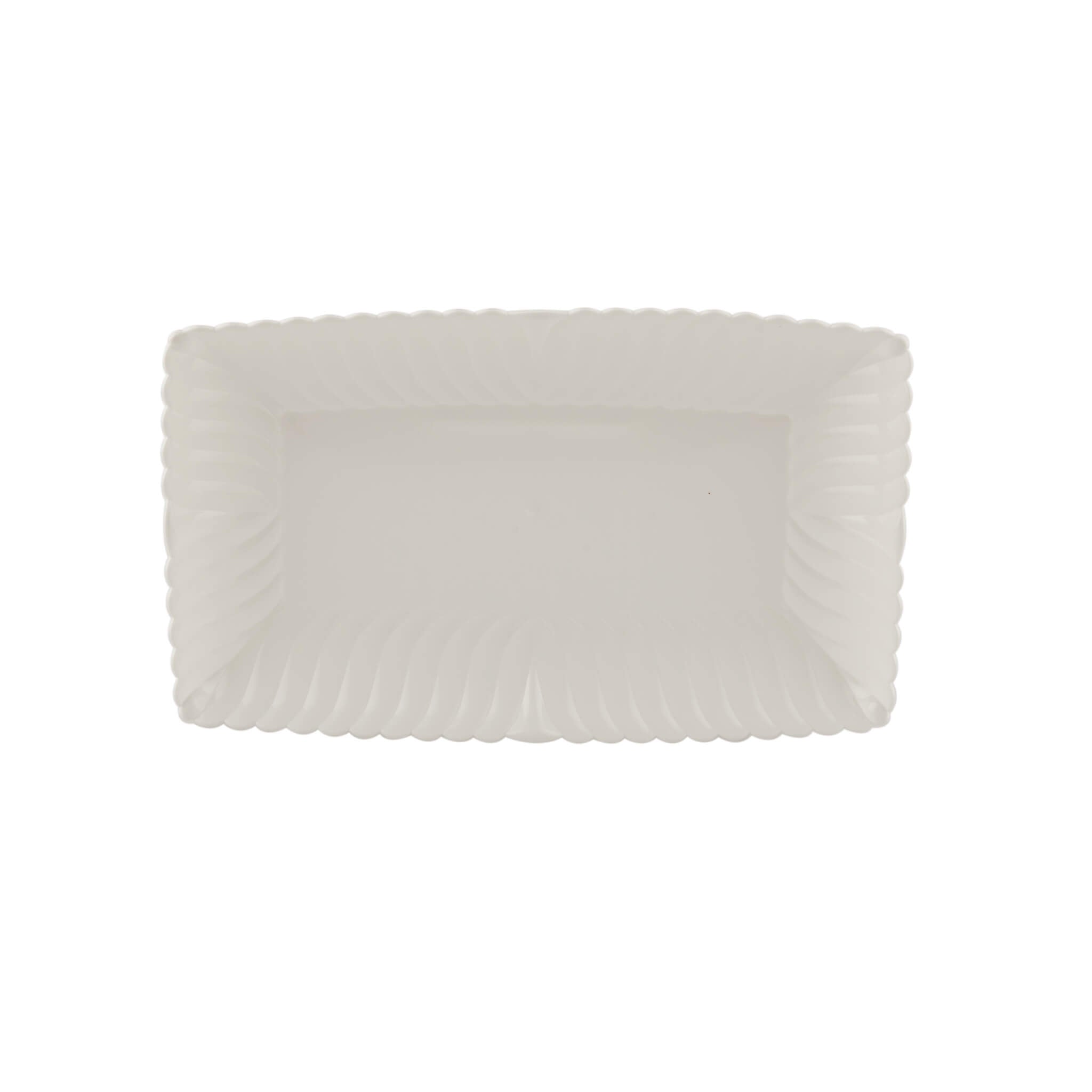 Premium Rectangle Flower Plate 4 Pieces - Hotpack Global