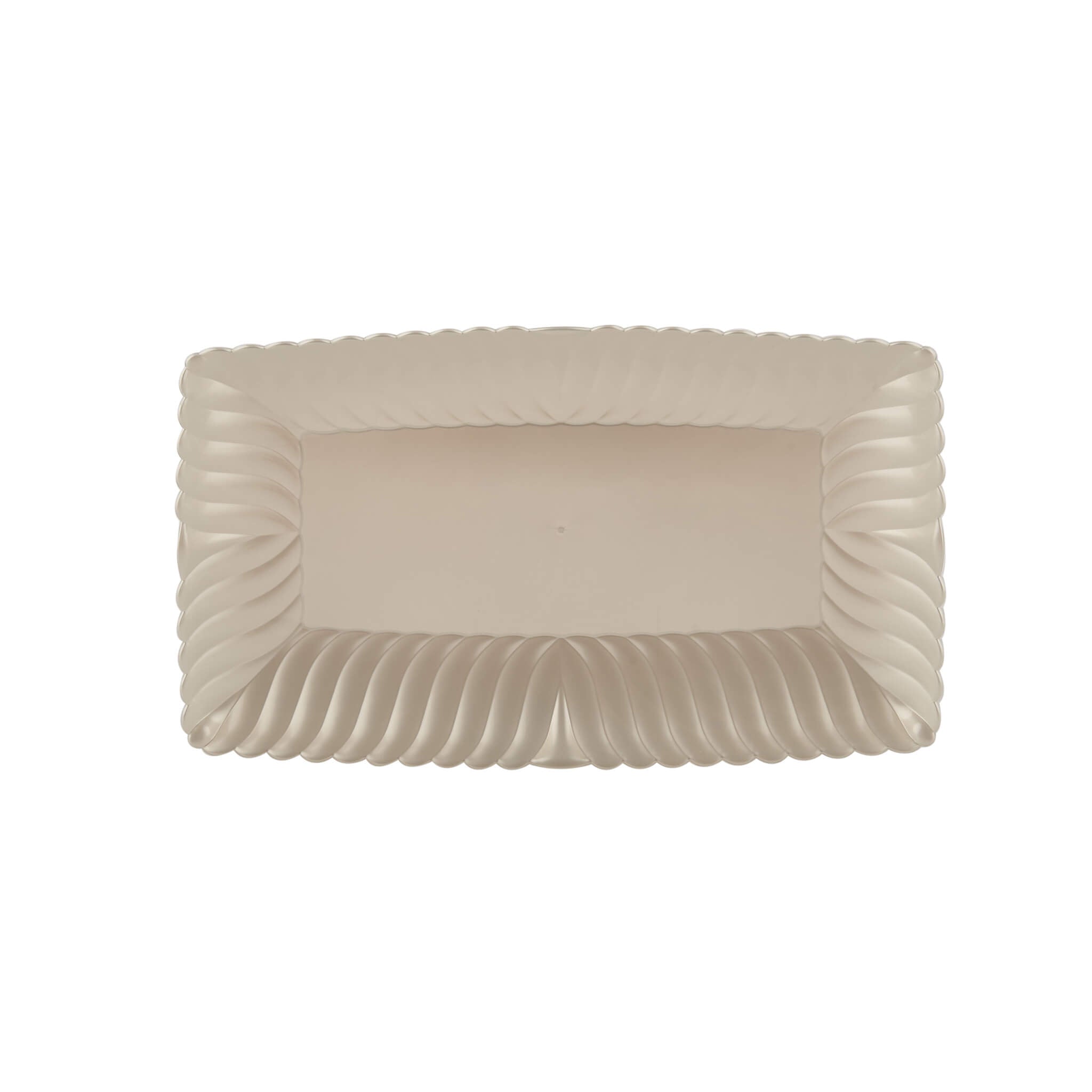 Premium Rectangle Flower Plate 4 Pieces - Hotpack Global