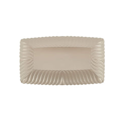 Premium Rectangle Flower Plate 4 Pieces - Hotpack Global