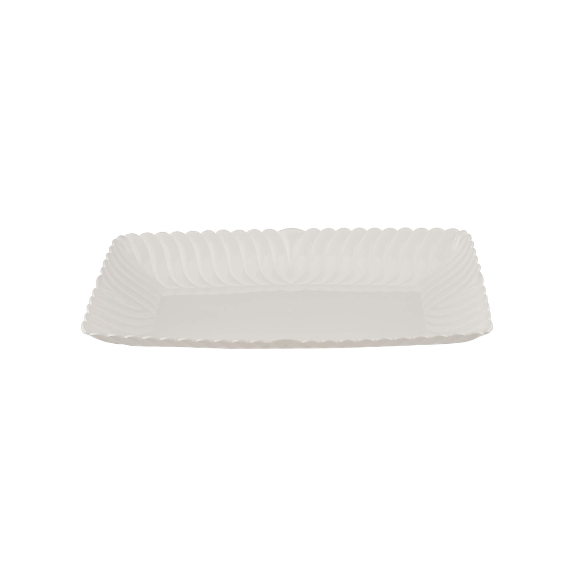 Premium Rectangle Flower Plate 4 Pieces - Hotpack Global