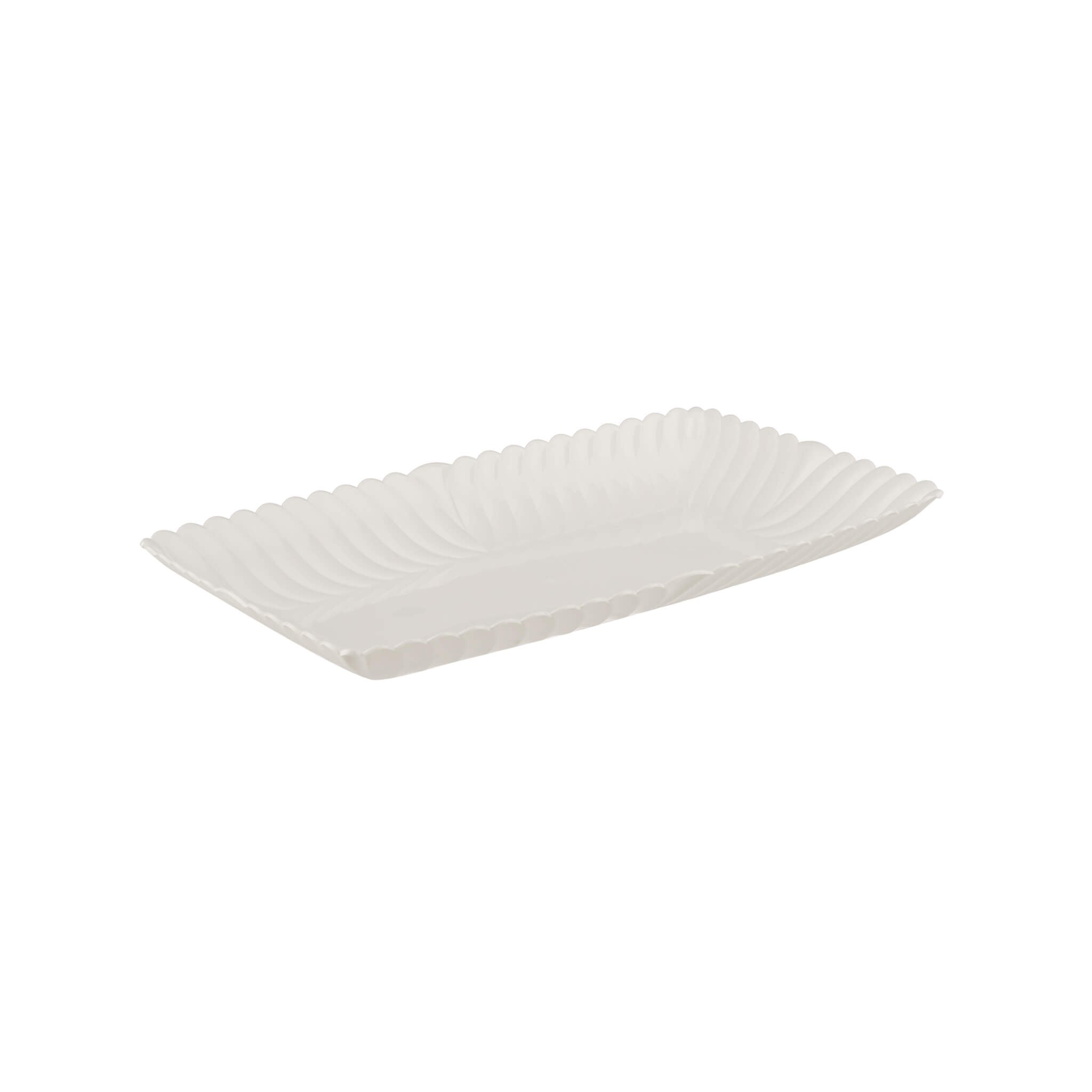 Premium Rectangle Flower Plate 4 Pieces - Hotpack Global